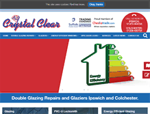 Tablet Screenshot of crystalclearmaintenance.co.uk